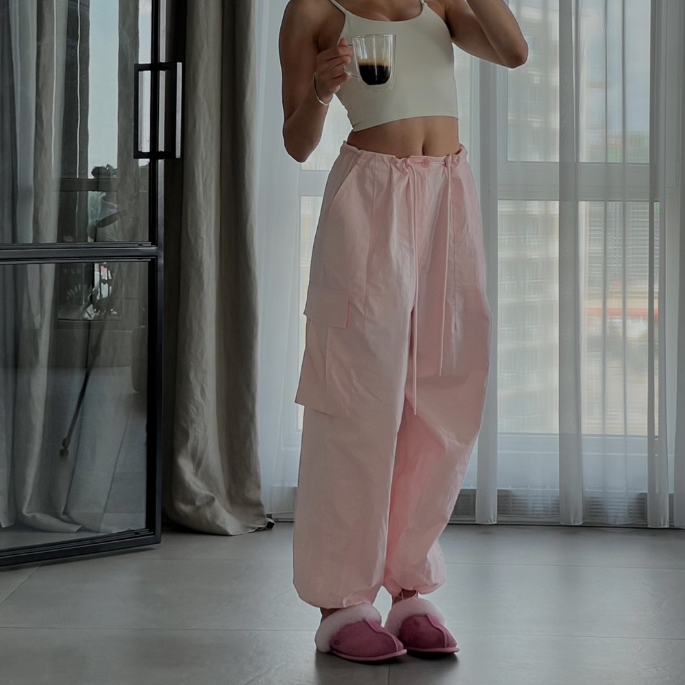 THE FRANKIE SHOP DRAWSTRING TROUSERS